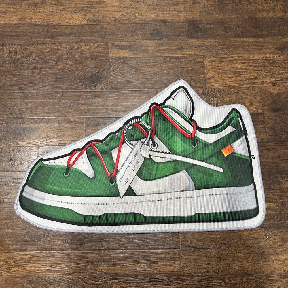 NEW Custom Nike OFF-WHITE Dunk Rug